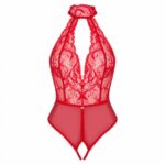 Obsessive Dagmarie 連身內衣 - 紅色 - 加細碼/細碼 - 火辣穿搭