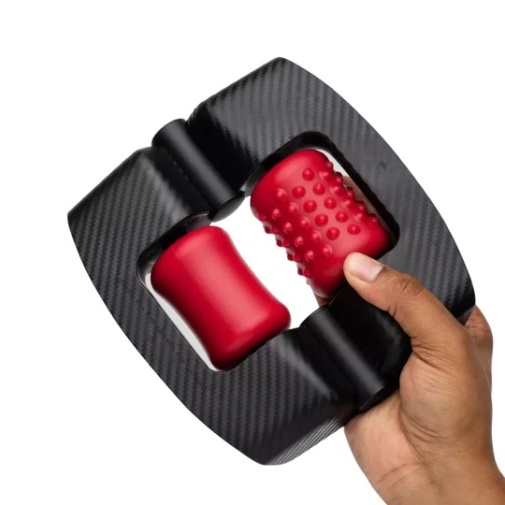 男用玩具 - Orctan 強勁滾輪按摩口交模擬電動自慰器
