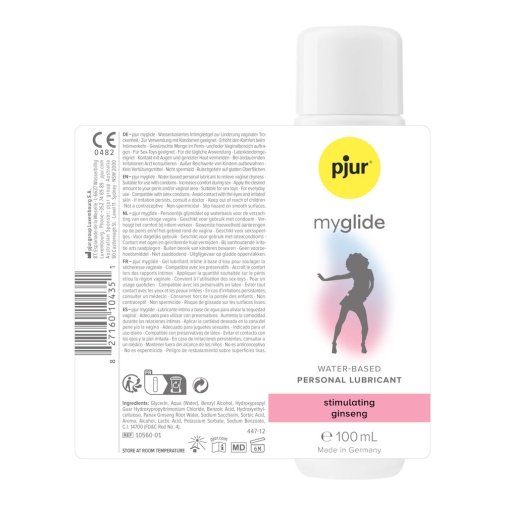 成人用品 - Pjur 女性情慾熱感潤滑液 - 100ml