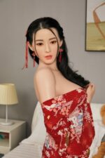 Rebecca 羞澀純真東亞美人 F罩杯金屬靈活骨架 超柔軟矽膠仿真性愛娃娃 165 cm - 虛擬情人