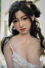 實體娃娃 - Rina 韓系小清新果汁女孩 E罩杯金屬骨架果凍軟胸 超柔軟矽膠仿真性愛娃娃 159 cm