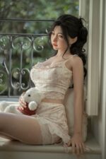 Rina 韓系小清新果汁女孩 E罩杯金屬骨架果凍軟胸 超柔軟矽膠仿真性愛娃娃 159 cm - 立體構造