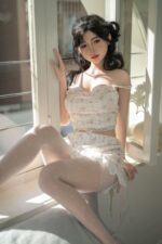 陪伴玩偶 - Rina 韓系小清新果汁女孩 E罩杯金屬骨架果凍軟胸 超柔軟矽膠仿真性愛娃娃 159 cm