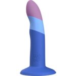 【液態矽膠】Romp Piccolo 假陽具 - 紫藍色 官方授權