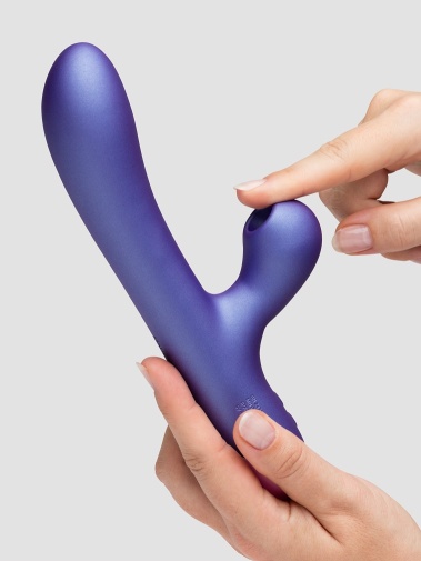 震動按摩 - Romp Pulse Suction Rabbit 陰蒂吸啜兔子按摩棒 - 紫色