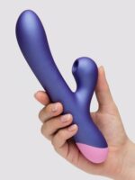 Romp Pulse Suction Rabbit 陰蒂吸啜兔子按摩棒 - 紫色 - 酥麻快感