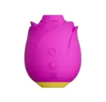 Romp Rose 玫瑰造型陰蒂吸啜器 - 粉紫