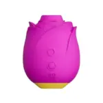 Romp Rose 玫瑰造型陰蒂吸啜器 - 粉紫