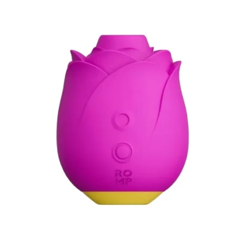 Romp Rose 玫瑰造型陰蒂吸啜器 - 粉紫