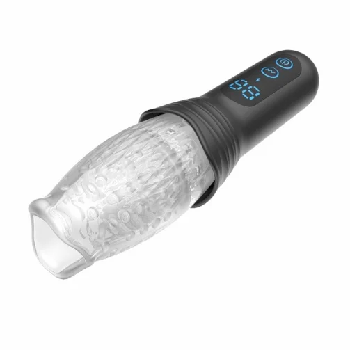 Secwell 抽插振動自慰器 - 黑色