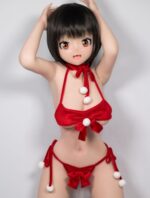 Suzu 動漫風熱情媚惑野性吸血鬼女友 靈活骨架超柔軟矽膠身體仿真性愛娃娃 160cm - 立體構造