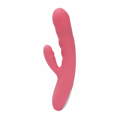 SVAKOM Avery 抽插式兔仔按摩棒 - 草莓粉