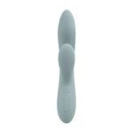 SVAKOM Chika 加熱式智能兔子按摩棒 - Turquoise Grey - 多頻刺激