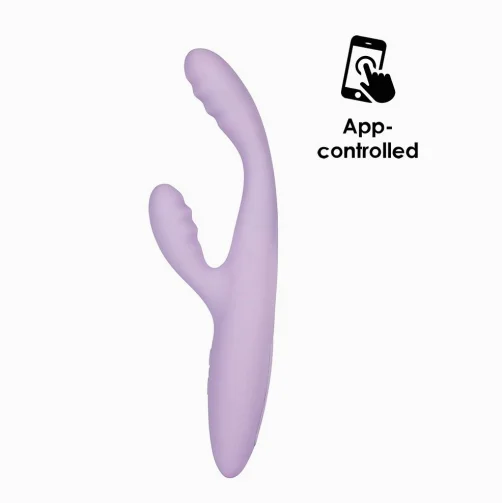 SVAKOM Cici + 2 幼身兔仔智能按摩棒 - 淺紫色