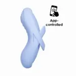 SVAKOM Echo 2 APP控制柔軟指尖震動器 - 天藍色