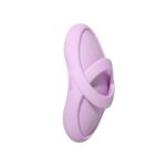 私密玩具 - SVAKOM Echo 2 APP控制柔軟指尖震動器 - 粉紫色