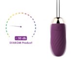 SVAKOM Elmer 遙控震蛋 - 紫色 - 情趣震動