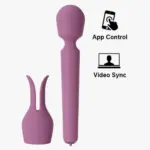 SVAKOM Emma Neo 2 APP智能遙控&互動按摩棒 - 浪漫粉紫