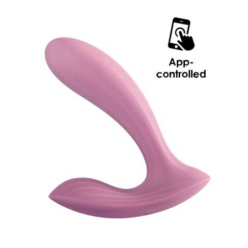 穿戴式震蛋首選：SVAKOM Erica APP 控制穿戴式震動器 - 浪漫玫瑰 (當日發貨)