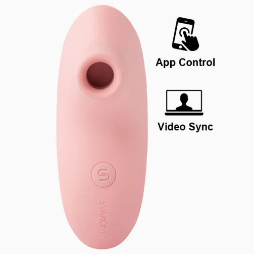 SVAKOM Pulse Lite Neo 智能陰蒂吸啜按摩器 - 淡玫瑰色