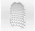 易清洗內膽拆解圖 - Tenga 口袋型自慰套 凸點球紋