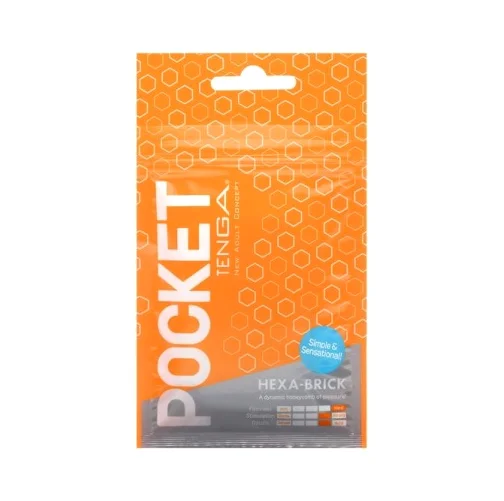 Tenga 口袋型自慰套 蜂巢紋