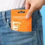 易清洗內膽拆解圖 - Tenga 口袋型自慰套 蜂巢紋