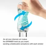 Tenga Spinner 03 Shell 飛機杯 - 龜頭鍛鍊刺激紋理