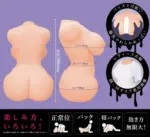 易清洗內膽拆解圖 - ToysHeart 極上身體大型自慰器