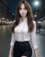 Umeko 纖腰長腿事業型熟女 超柔軟TPE性感仿真性愛娃娃 (矽膠頭) 165 cm - 年度熱門女性情趣娃娃 (女性成人娃娃)