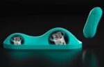 私密玩具 - Vibepad 強力震動墊 - 綠松石色