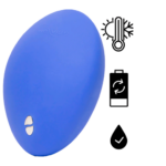 【親膚矽膠】We-Vibe Temp 可調節冷熱感按摩器 - 薰衣草藍 官方授權