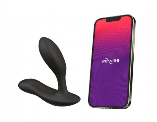成人用品 - We-Vibe Vector Plus 震動式前列腺按摩器 - 黑色