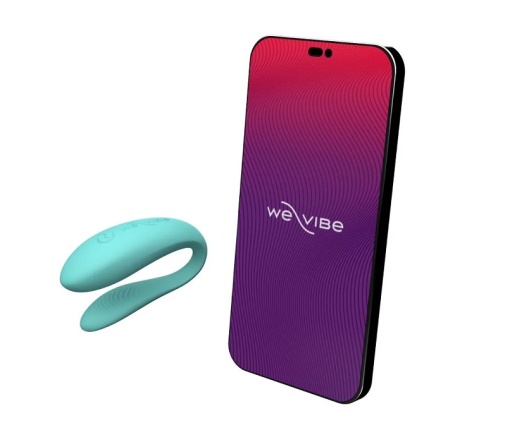 震動按摩 - We-Vibe Sync Lite 情侶共用震動器 - 天藍色