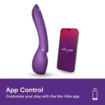 震動按摩 - We-Vibe Wand 2 手持式超強力柔軟矽膠按摩棒 - 紫色