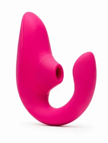 Womanizer Blend 陰蒂吸啜+G點按摩器 - 桃紅色