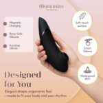 Womanizer Next 陰蒂吸啜器 - 黑色 - 情趣震動