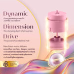 私密玩具 - Womanizer Next DUO 3D陰蒂吸啜及G點按摩器 - 暗粉