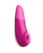 高潮體驗 - Womanizer 增強版Pleasure Air & 深層震動 陰蒂刺激器 - 粉紫色