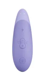Womanizer 增強版Pleasure Air & 深層震動 陰蒂刺激器 - 入體式人體工學弧度