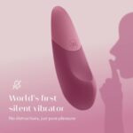Womanizer Vibe UltraWave 靜音振動陰蒂按摩器 - 暗粉 - 酥麻快感