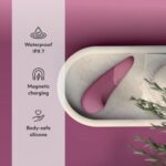 香港現貨極速發貨 - Womanizer Vibe UltraWave 靜音振動陰蒂按摩器 - 暗粉