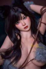 Yuna 精緻妝容性感巨乳小野貓 超柔軟矽膠仿真性愛娃娃 165cm - 矽膠手感