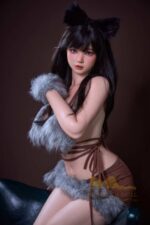 真實膚質 - Yuna 精緻妝容性感巨乳小野貓 超柔軟矽膠仿真性愛娃娃 165cm