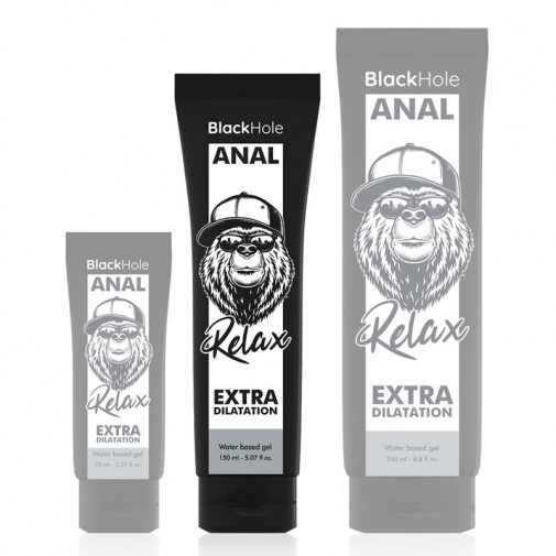 成人用品 - Black Hole 後庭放鬆擴張凝膠 - 150ml