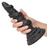 成人用品 - CEN 挪威海怪怪物陽具 - 黑色
