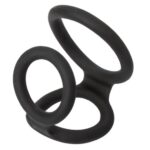 成人用品 - CEN Maximizer 三重陰莖環 - 黑色