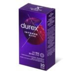 Durex Intense Orgasmic 激爽紋理安全套 10件裝 - 長效保濕
