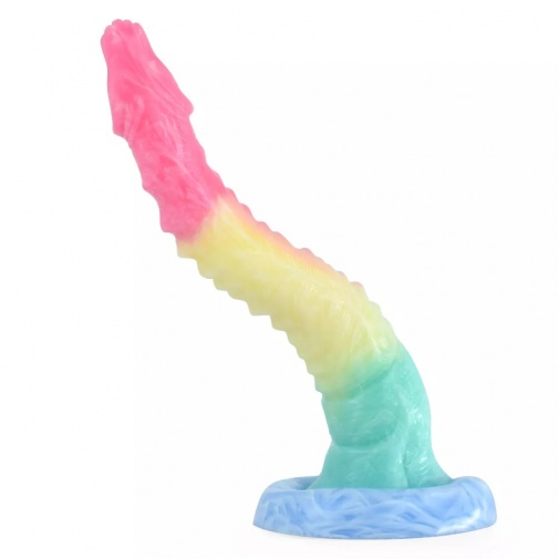 [鱗片紋理奇幻玩具] FAAK 紅瞳靈蛇假陽具 - 漸變色 - JoyToy 香港 正品