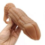 成人用品 - FAAK 怪獸陰莖套 - 藍黃色